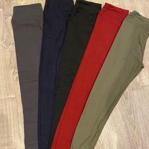 4 pairs of leggings